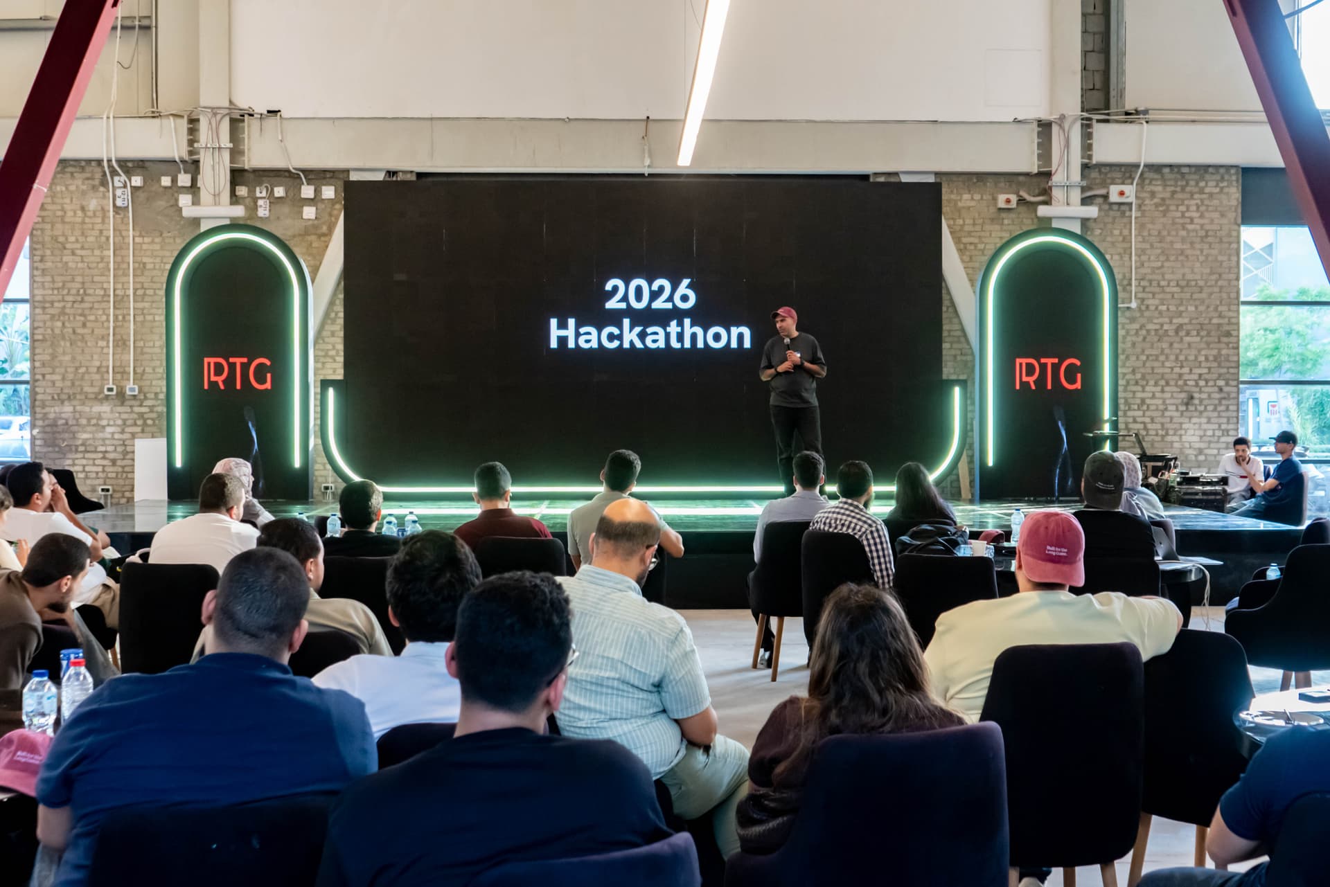 Opening keynote on the 2026 Hackathon stage