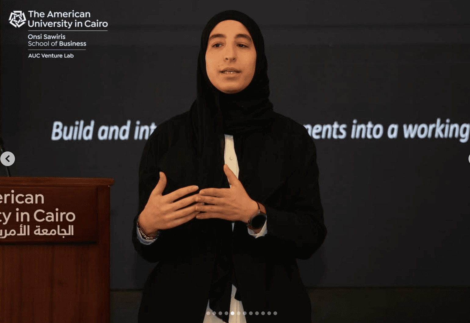 Founder pitching at the Insurtech Challenge 2026