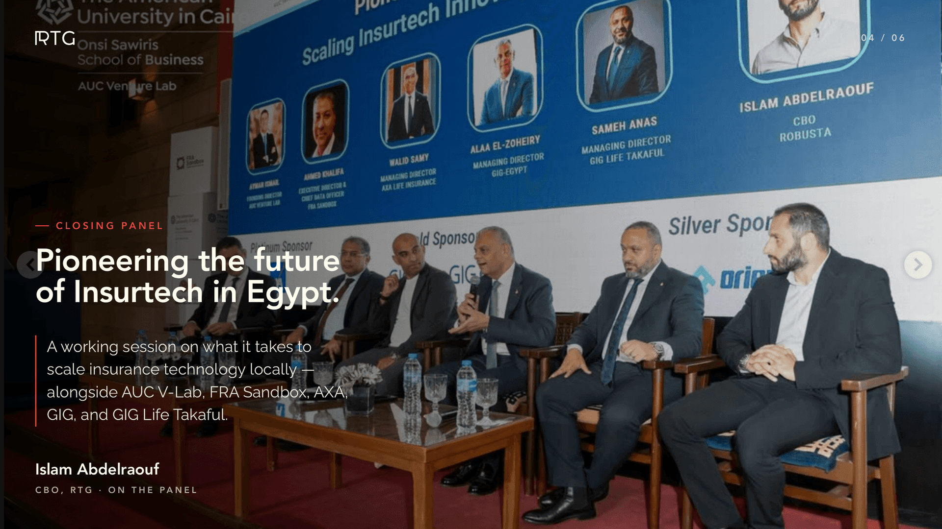 Closing Panel — Pioneering the future of Insurtech in Egypt