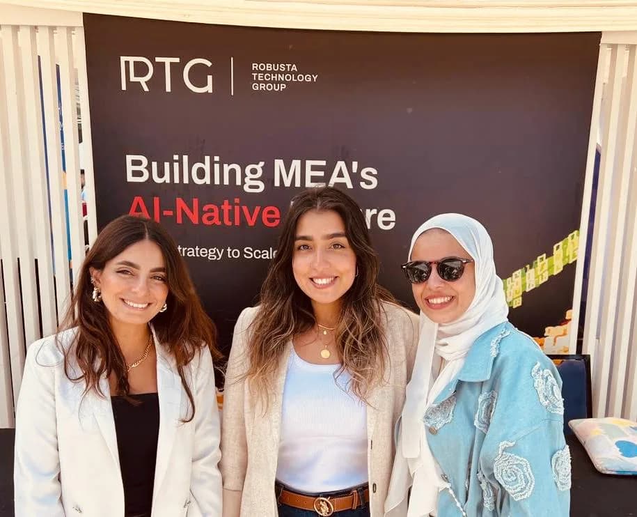 RTG team members at the Ecosystem Enabler Booth