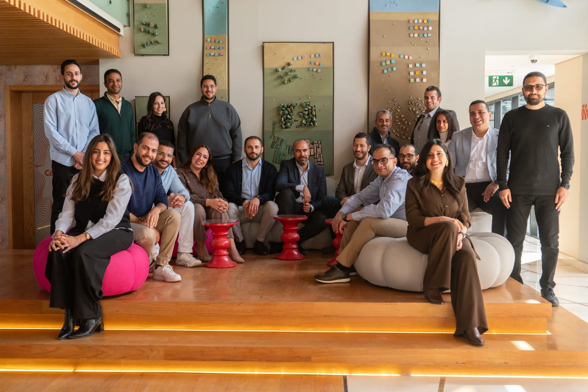 RTG leadership team — indoor group photo