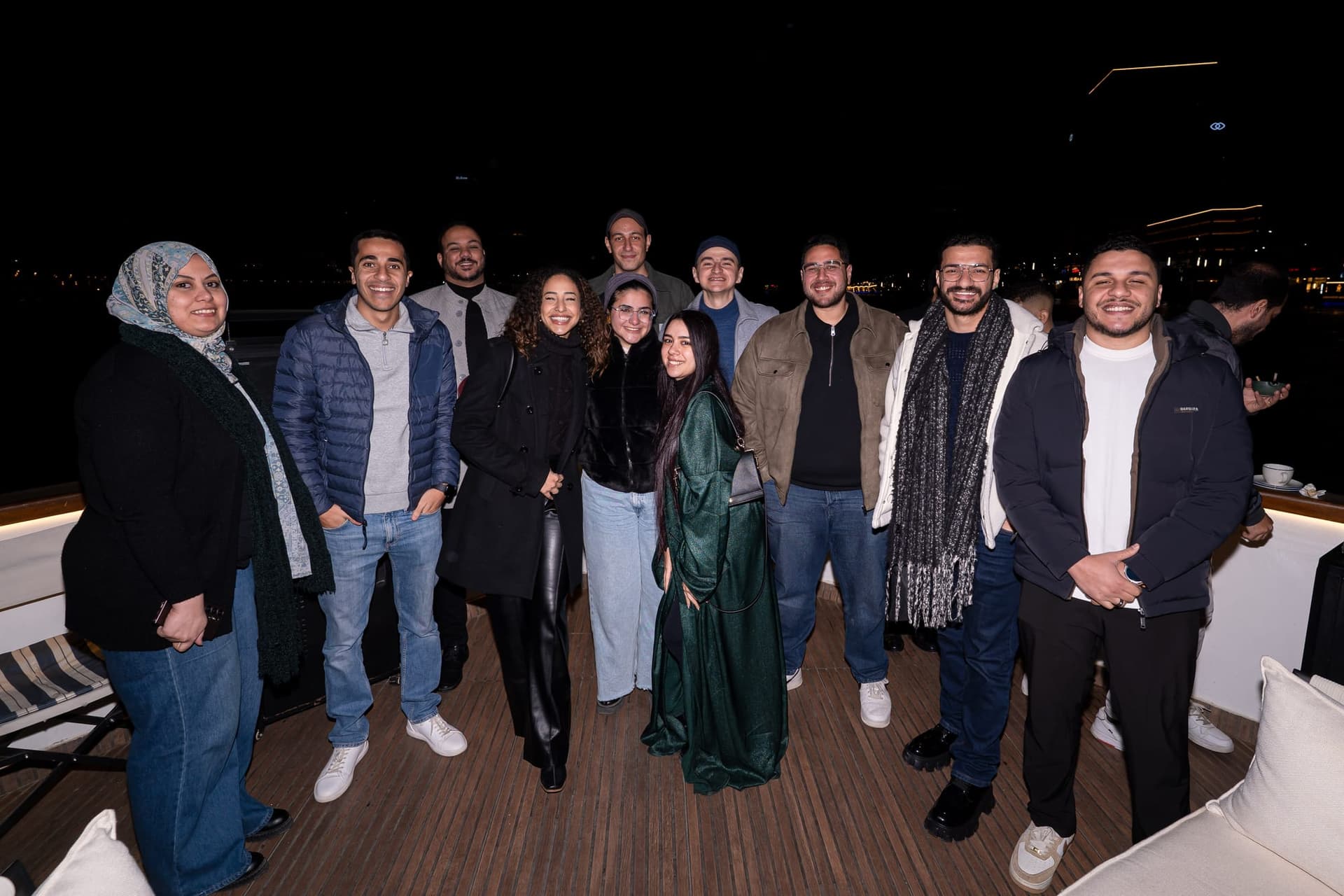 RTG team gathered on the deck of Shemu boat